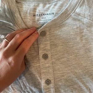 Mizzen + Main Short Sleeve Henley